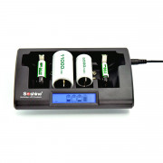 Зарядное устройство Soshine CD1 PRO (4 слота) multicharger 18650, 16340 , AAA, AA, C, D, Крона 