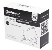 Блок питания GoPower 1.0A 12V