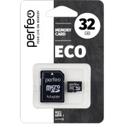 Карта Памяти Perfeo microSD 32GB High-Capacity (Class 10) ECO series