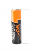Батарейка ROBITON ER14505M-FT AA высокотоковые с лепестковыми выводами PH1