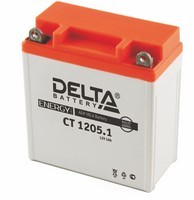Аккумулятор Мото Delta CT 1205.1