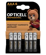 Батарейка OPTICELL PROFESSIONAL LR03 BL6