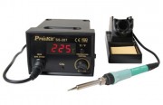 Паяльник со станцией цифровой для пайки эл. комп. SS-207B Pro'sKit  220В, 60Вт