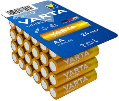 Батарейка VARTA LONGLIFE 4106 LR6, в упаковке 24 шт