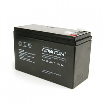 Аккумулятор Robiton VRLA12-7 Свинцово-кислотный