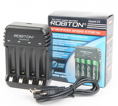 Зарядное устройство ROBITON Smart4 C3
