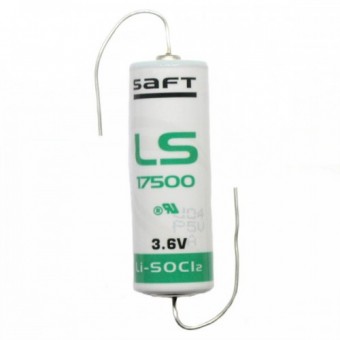 Батарейка SAFT LS 17500 CNA A с аксиальными выводами