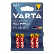 Батарейка VARTA LONGLIFE MAX POWER AAA LR03 4703 BL4