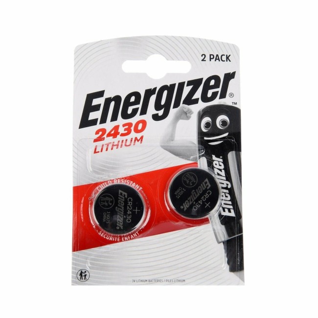 Батарейка Energizer CR2430 BL2, упаковка 2 шт.