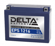 Мото аккумулятор Delta EPS 1216 (YTX16AL-A2)