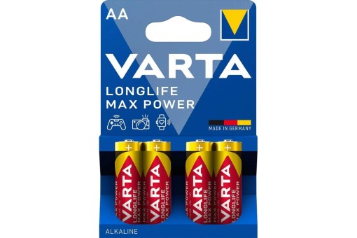 Батарейка VARTA LONGLIFE MAX POWER AA LR6 4706 BL4