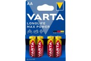 Батарейка VARTA LONGLIFE MAX POWER AA LR6 4706 BL4