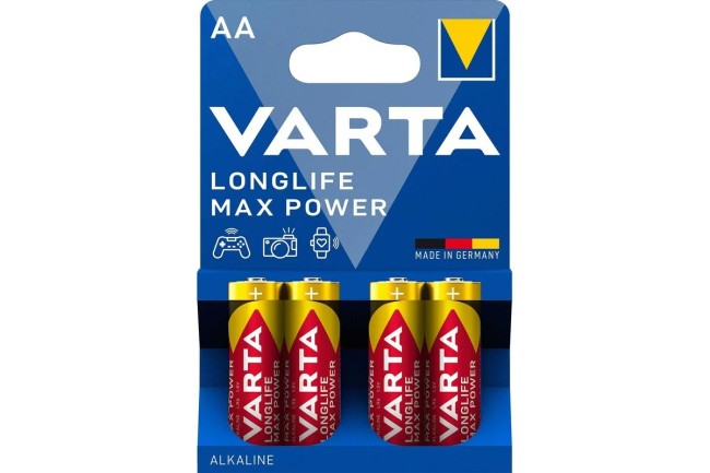 Батарейка VARTA LONGLIFE MAX POWER AA LR6 4706 BL4