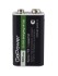 Аккумулятор бытовой GoPower Крона 6F22 BOX2 Li-ion 9V 500mAh Type-C