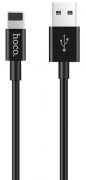 Кабель HOCO X23 USB (m)-Lightning (m) 1.0м 2.1A силикон черный