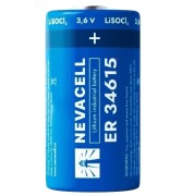 Батарейка NEVACELL ER34615 ("D" 3.6V) емкость 19000 mah Батарейка NEVACELL ER34615 ("D" 3.6V) емкость 19000 mah