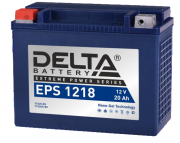 Мото аккумулятор Delta EPS 1218 (YTX20-BS, YTX20H-BS)