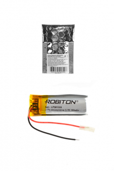 Аккумулятор ROBITON LP501335 3.7В 180мАч PK1