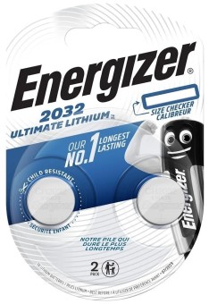 Батарейка Energizer Ultimate LITHIUM CR2032 BL2