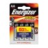Батарейка Energizer MAX+Power seal LR6 AA Alkaline 1.5V BL4
