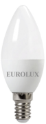 Лампа светодиодная LL-E-C37-7W-230-2,7K-E14 (свеча, 7Вт, тепл., Е14) Eurolux