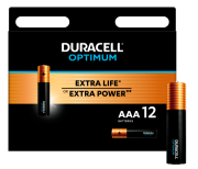 Батарейка DURACELL OPTIMUM LR03 BL12