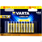 Батарейка VARTA LONGLIFE 4103 LR03 BL10