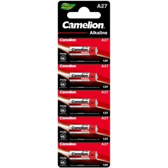 Батарейка Camelion A27-BP5 LR27A BL5