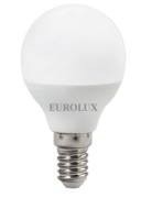 Лампа светодиодная LL-E-G45-7W-230-4K-E14 (шар, 7Вт, нейтр., Е14) Eurolux Лампа светодиодная LL-E-G45-7W-230-4K-E14 (шар, 7Вт, нейтр., Е14) Eurolux