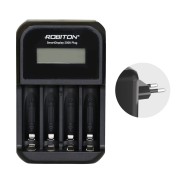 Зарядное устройство ROBITON SmartDisplay 2000 Plug