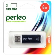 USB Flash PERFEO PF-C13B008 USB 8GB черный BL1