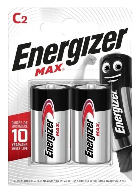 Батарейка Energizer MAX LR14 BL2