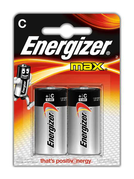Батарейка Energizer MAX LR14 BL2