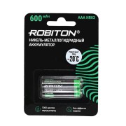 Аккумулятор Robiton 600MHAAA-2 BL2 Аккумулятор Robiton 600MHAAA-2 BL2