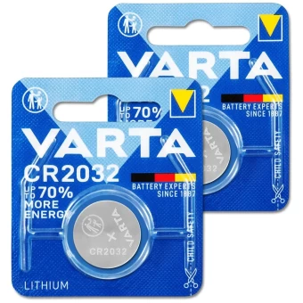 Батарейки для глюкометра 2 шт. VARTA CR2032 Акку Чек, Ван Тач Селект, Пкг-02, Пкг-03, Экспресс