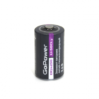Батарейка GoPower ER14250 1/2AA PC1 Li-SOCl2 3.6V