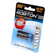 Аккумулятор Robiton 900MHAAA-2 BL2