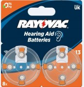 Батарейка для слуховых аппаратов RAYOVAC 13 BL8