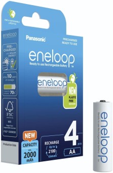 Аккумулятор Panasonic eneloop BK-3MCCEC4BE 2000 mAh AA  BL4