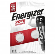 Батарейка Energizer CR2016 BL2, упаковка 2 шт.