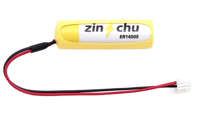 Батарейка литиевая ZinChu ER14505-HK02 3,6В для счетчика тепла Hiterm, ПУТМ-1