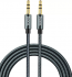 Кабель AUX HOCO UPA04 Jack 3.5mm (m)-Jack 3.5mm (m) 1.0м ткань серый