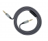 Кабель AUX HOCO UPA04 Jack 3.5mm (m)-Jack 3.5mm (m) 1.0м ткань серый