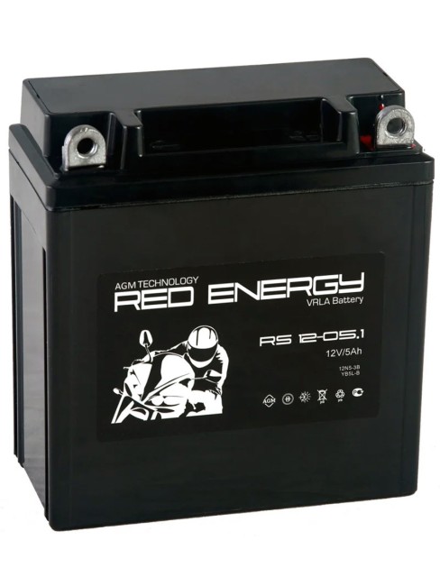 Мото аккумулятор Red Energy (RE) 12-05.1