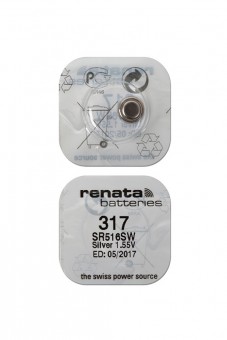 Батарейка Renata R 317 (SR 516 SW)