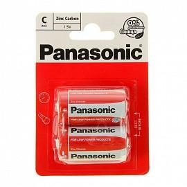 Батарейка Panasonic Zinc Carbon R14RZ/2BP R14 BL2