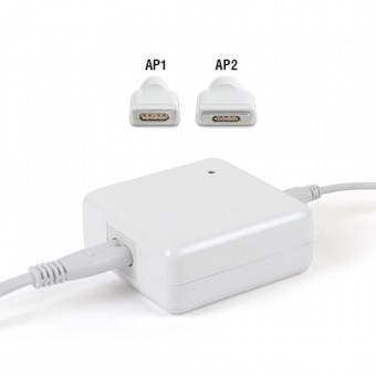 Блок питания ROBITON AMS60 мощность 60Вт, коннекторы Magsafe и Magsafe2 BL1