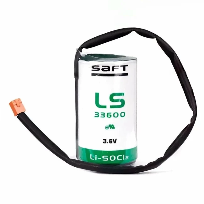 Батарейка SAFT LS33600 3.6 FLE с коннектором Батарейка SAFT LS33600 3.6 FLE с коннектором