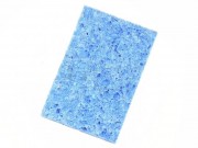 Губка для очистки паяльников увлажненная (80x50 голубая)