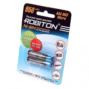 Аккумулятор Robiton RTU 950MHAAA-2 BL2